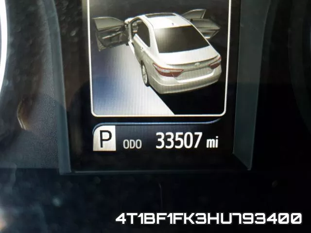 4T1BF1FK3HU793400 фото 9