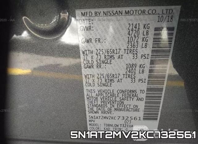 5N1AT2MV2KC732561 фото 10