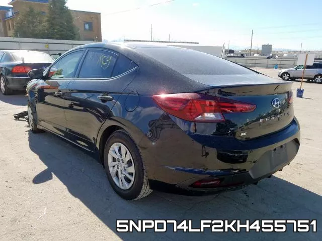 5NPD74LF2KH455751 фото 4