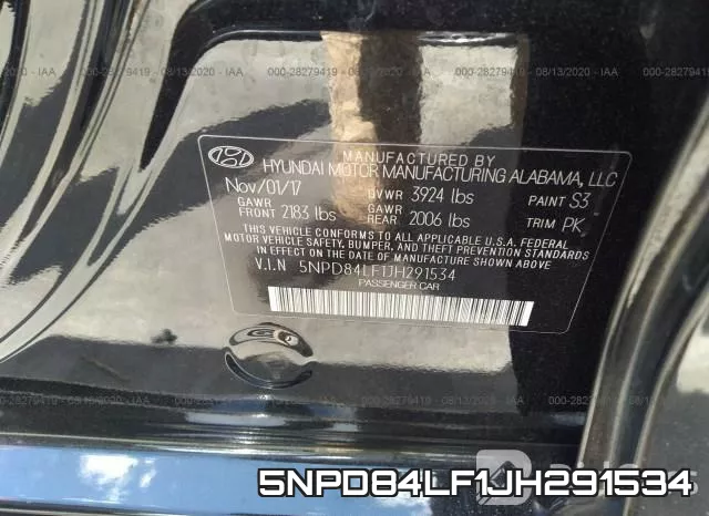5NPD84LF1JH291534 фото 10