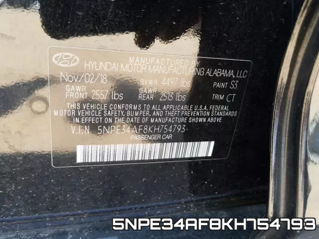 5NPE34AF8KH754793 фото 2