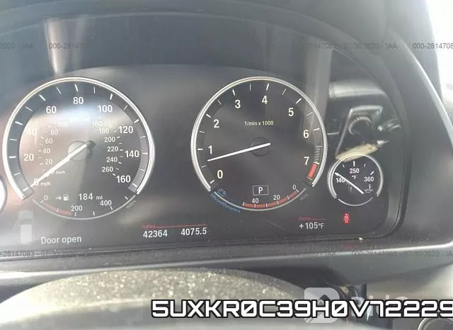5UXKR0C39H0V72229 фото 8