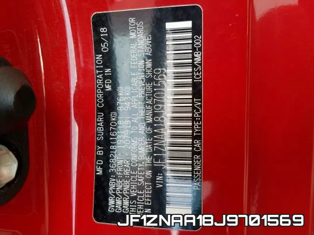 JF1ZNAA18J9701569 фото 2