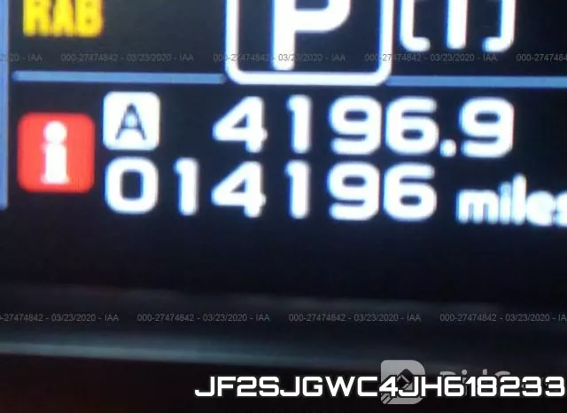 JF2SJGWC4JH618233 фото 8