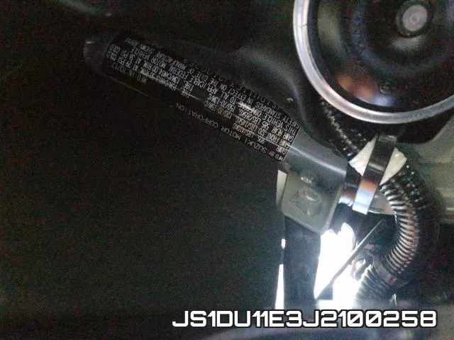 JS1DU11E3J2100258 фото 2