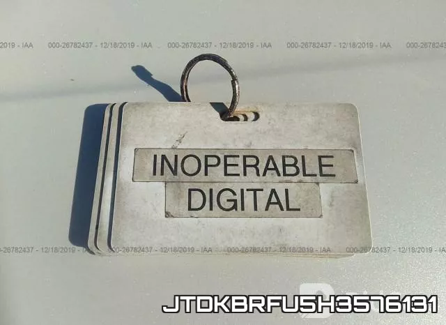 JTDKBRFU5H3576131 фото 8