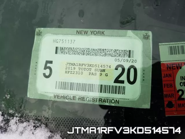 JTMA1RFV3KD514574 фото 2