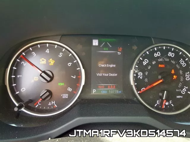 JTMA1RFV3KD514574 фото 9