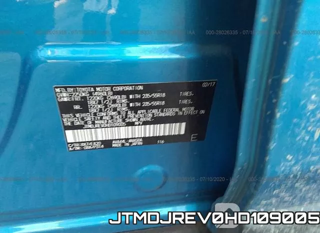 JTMDJREV0HD109005 фото 10