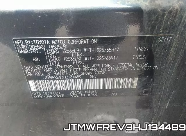 JTMWFREV3HJ134489 фото 10