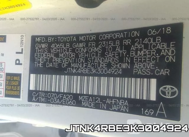 JTNK4RBE3K3004924 фото 10