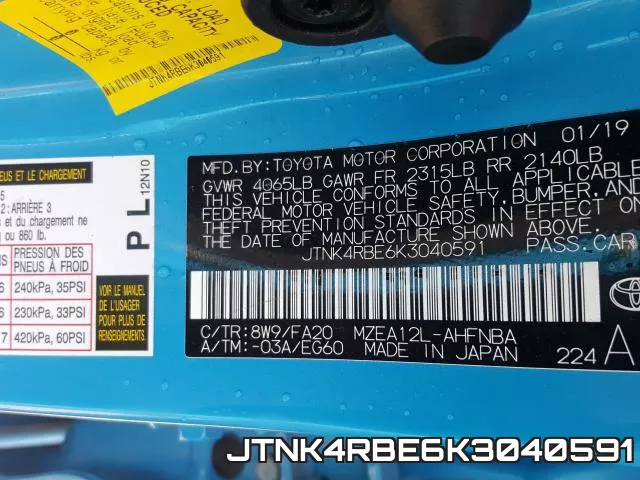 JTNK4RBE6K3040591 фото 2