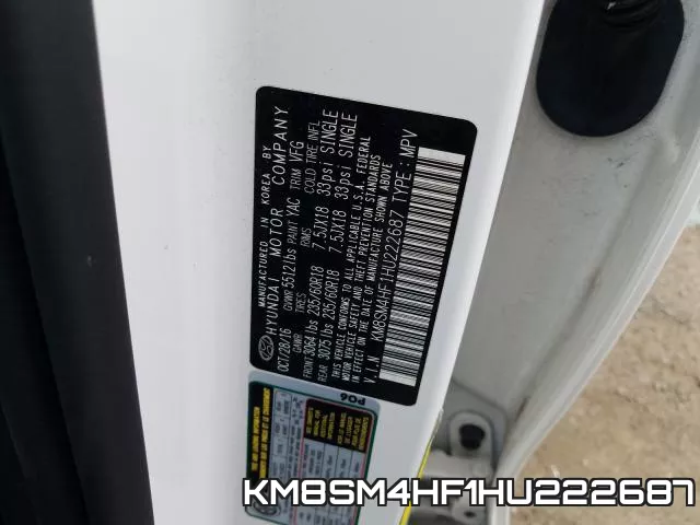 KM8SM4HF1HU222687 фото 2