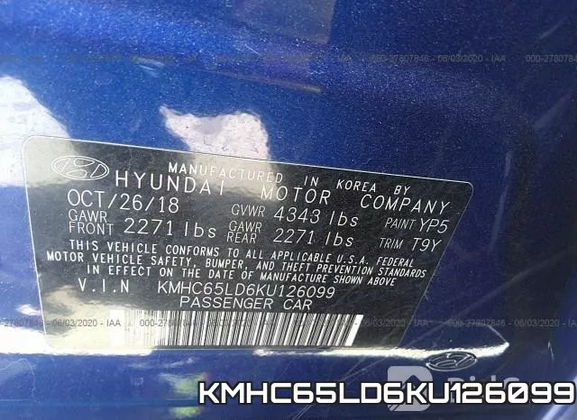 KMHC65LD6KU126099 фото 10