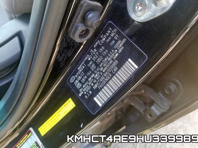 KMHCT4AE9HU339989 фото 2