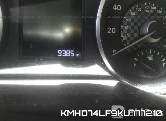 KMHD74LF9KU777210 фото 8