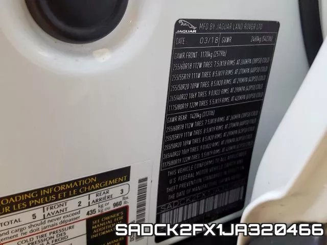 SADCK2FX1JA320466 фото 2