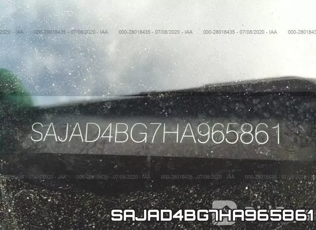 SAJAD4BG7HA965861 фото 10