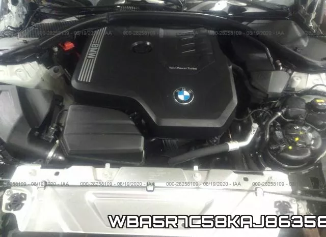 WBA5R7C58KAJ86358 фото 2