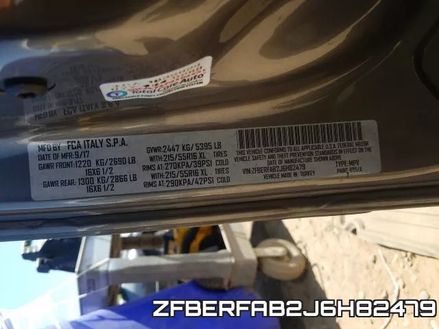 ZFBERFAB2J6H82479 фото 2