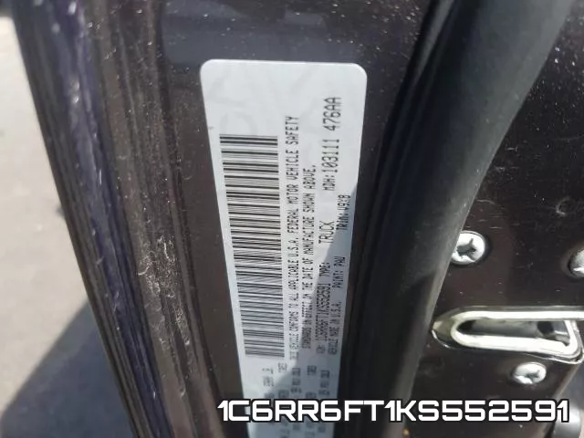 1C6RR6FT1KS552591 фото 2