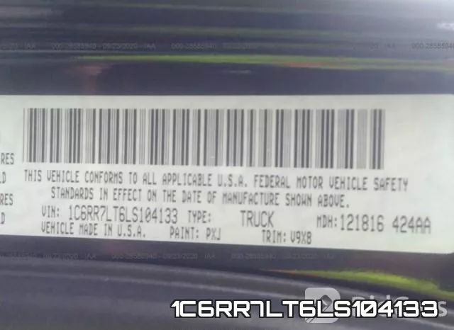 1C6RR7LT6LS104133 фото 10
