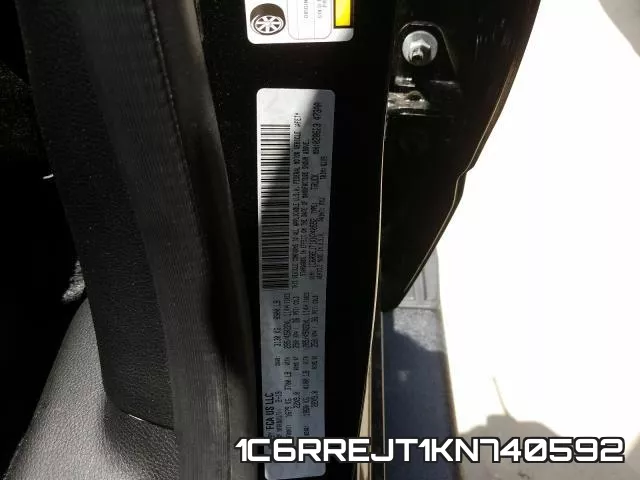 1C6RREJT1KN740592 фото 2