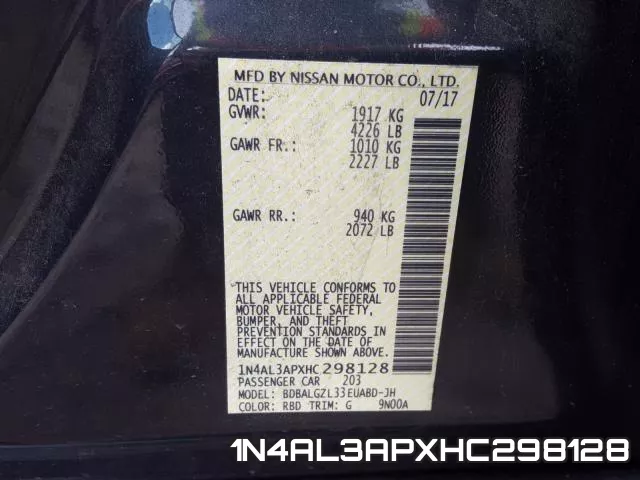 1N4AL3APXHC298128 фото 2