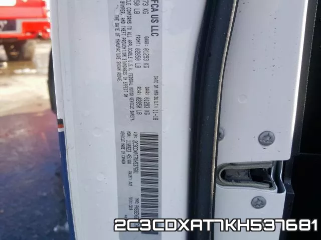 2C3CDXAT7KH537681 фото 2