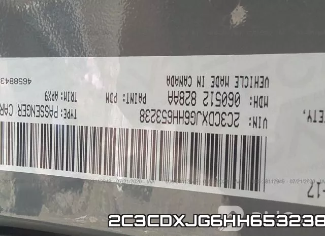 2C3CDXJG6HH653238 фото 10