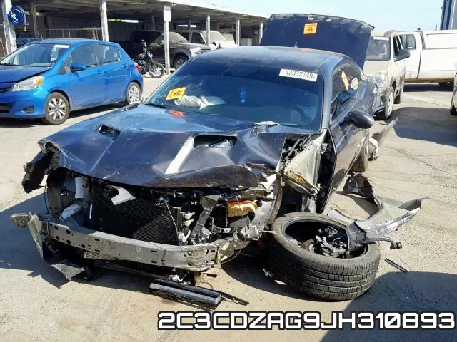 2C3CDZAG9JH310893 фото 3