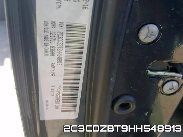 2C3CDZBT9HH548913 фото 2