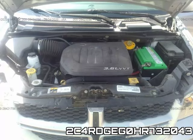 2C4RDGEG0HR732043 фото 2