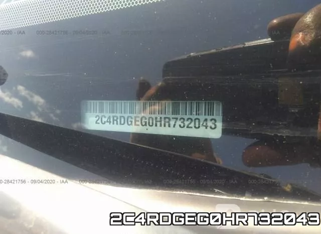 2C4RDGEG0HR732043 фото 10