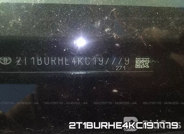 2T1BURHE4KC197779 фото 10