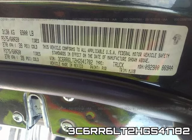 3C6RR6LT2HG541782 фото 10
