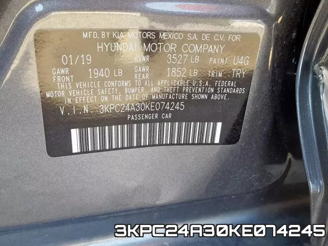 3KPC24A30KE074245 фото 2