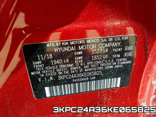 3KPC24A36KE065825 фото 2