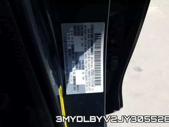 3MYDLBYV2JY305528 фото 2