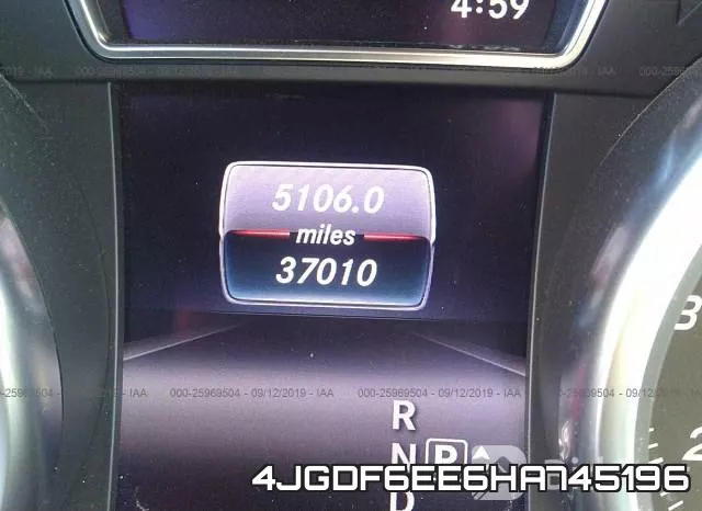 4JGDF6EE6HA745196 фото 8