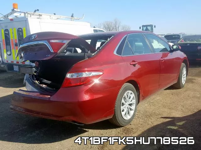 4T1BF1FK5HU778526 фото 5