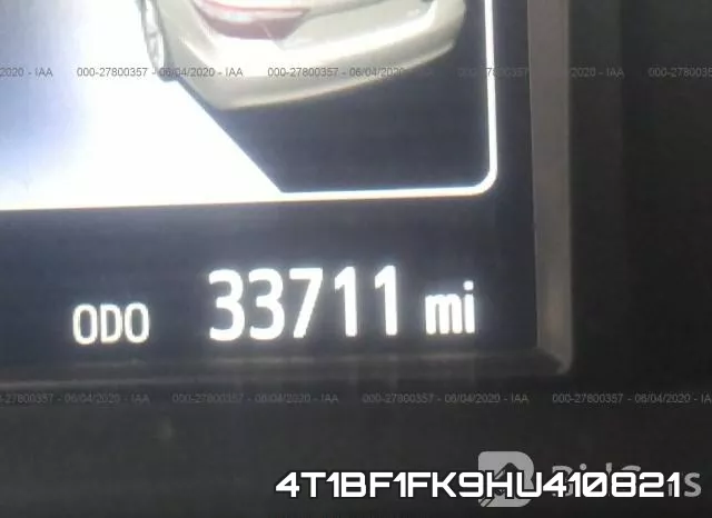 4T1BF1FK9HU410821 фото 8