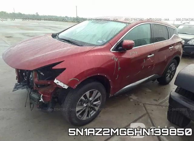5N1AZ2MG6HN139850 фото 3