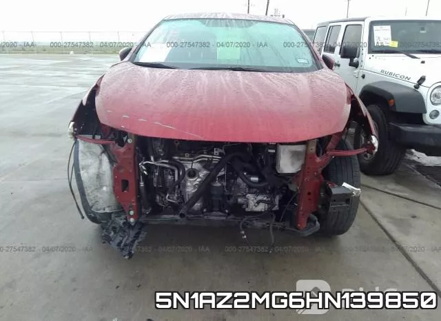 5N1AZ2MG6HN139850 фото 7