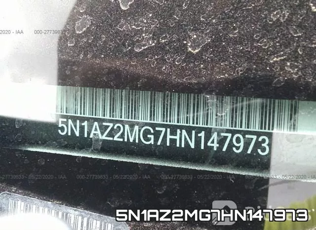 5N1AZ2MG7HN147973 фото 10