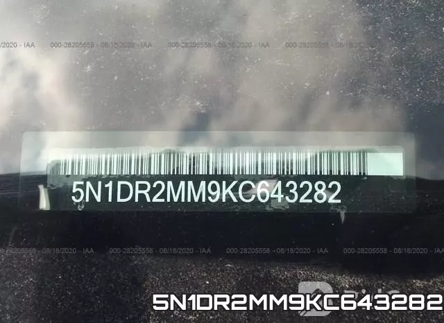 5N1DR2MM9KC643282 фото 10