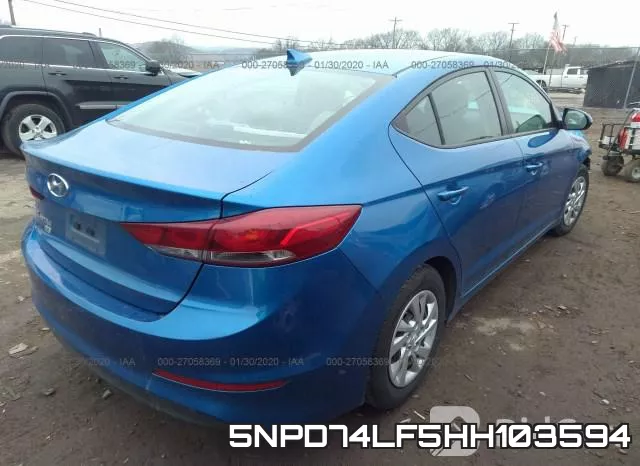 5NPD74LF5HH103594 фото 5