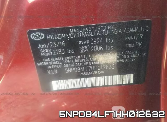 5NPD84LF7HH012632 фото 9