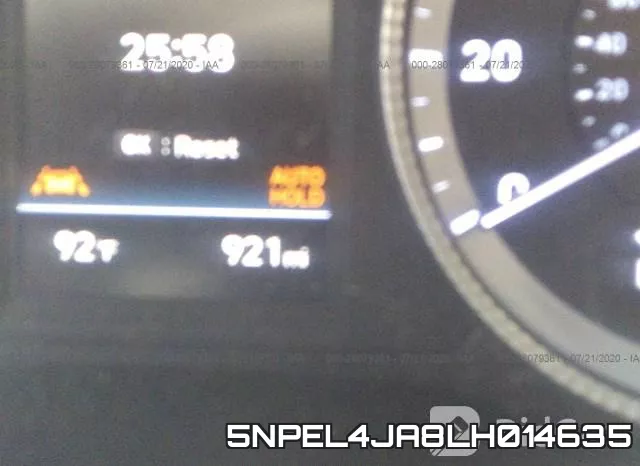 5NPEL4JA8LH014635 фото 8