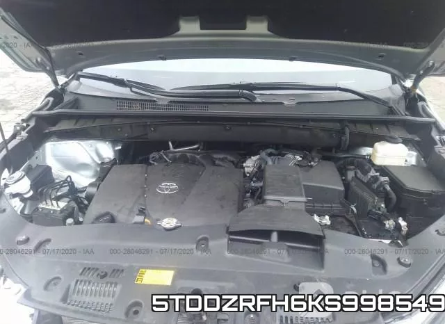 5TDDZRFH6KS998549 фото 2